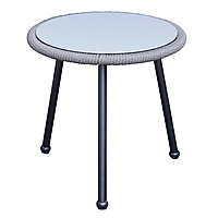 Coral Outdoor Tea Set 2 Chairs 1 Table