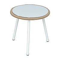 Coral Outdoor Tea Set 2 Chairs 1 Table