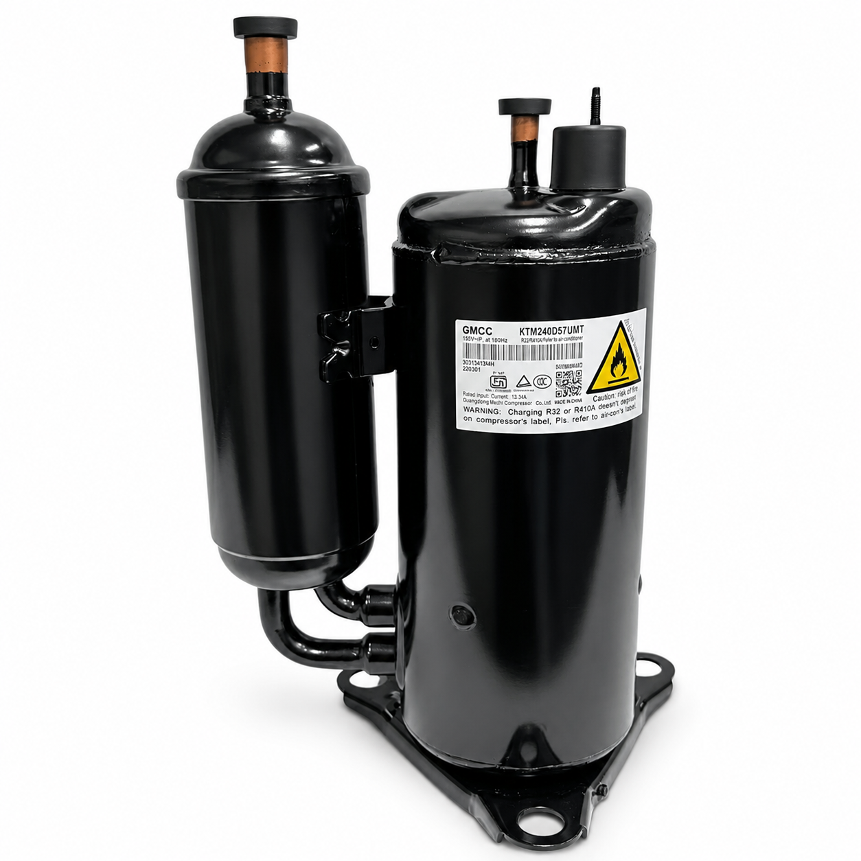 Compresor Rotativo GMCC 2 To, 220-1-60, R-410 - PA240M2A-3MTU2