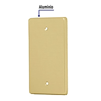 Placa ciega, de aluminio, línea Standard - PACI-S / 46402