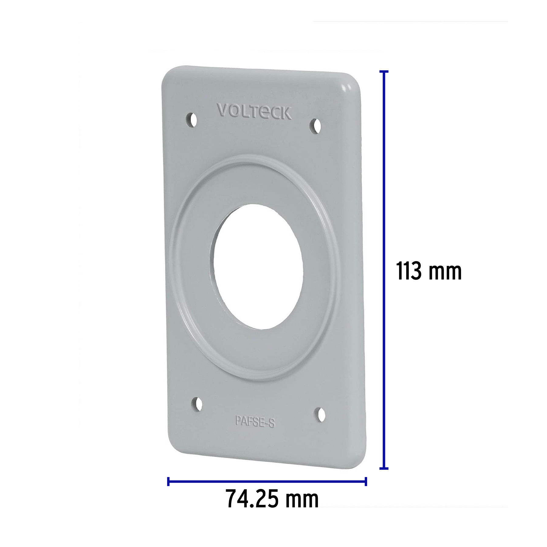 Placa para intemperie tipo FS, sencilla, de sobreponer - PAFSE-S / 46431