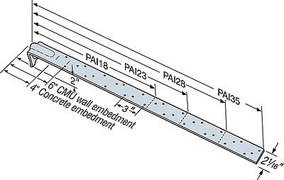 Simpson Strong-Tie Wood Conn - Holdown & Tension Ties - Purlin Anchor