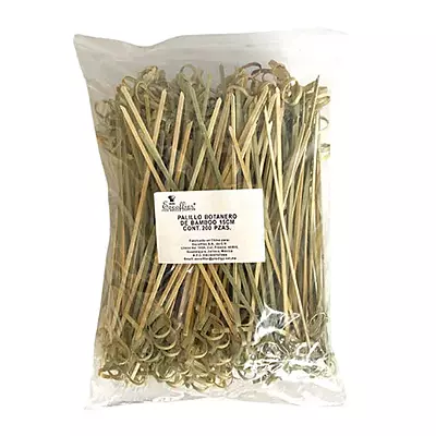PALILLO NUDO BAMBO 15 CM 200 PZAS