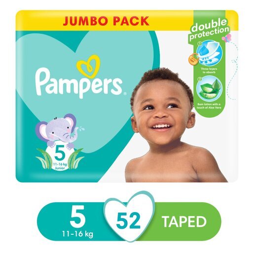 PAMPERS ACTIVE JP JNR+ #5+ 48'S