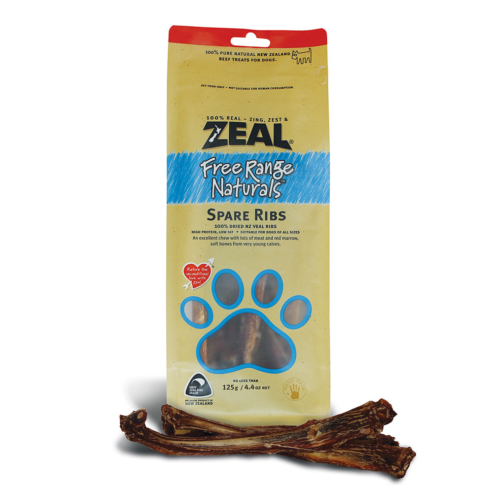 Zeal Spare Ribs (125gr) Dog Treat Zeal Spare Ribs (125gr) Dog Treat