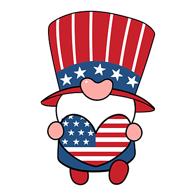 American Gnome Patriotic T-Shirt