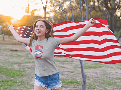 American Gnome Patriotic T-Shirt
