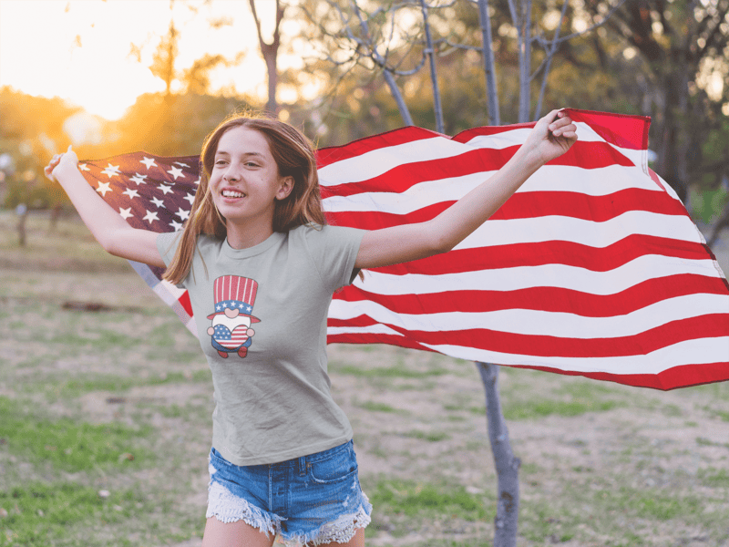 American Gnome Patriotic T-Shirt
