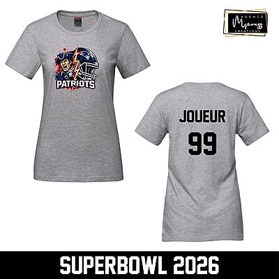 T-Shirt femme Patriot (casque)