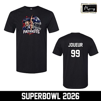 T-Shirt Patriots (casque)