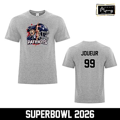 T-Shirts Patriots (casque) T-Shirts Patriots (casque)