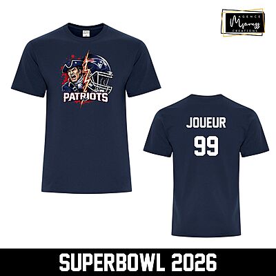 T-Shirts Patriots (casque) T-Shirts Patriots (casque)