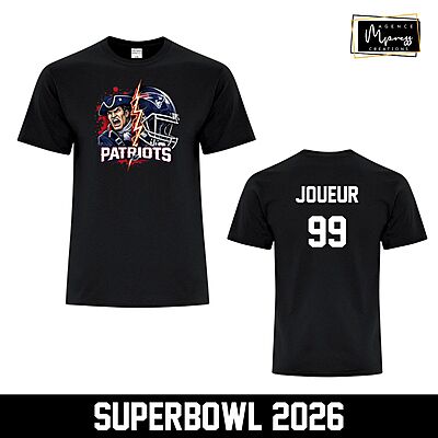 T-Shirts Patriots (casque) T-Shirts Patriots (casque)