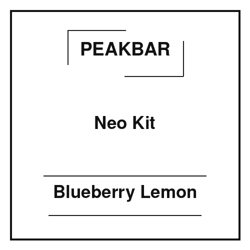 Peakbar Neo Kit Blueberry Lemon