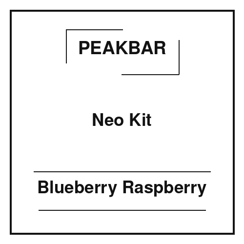 Peakbar Neo Kit Blueberry Raspberry