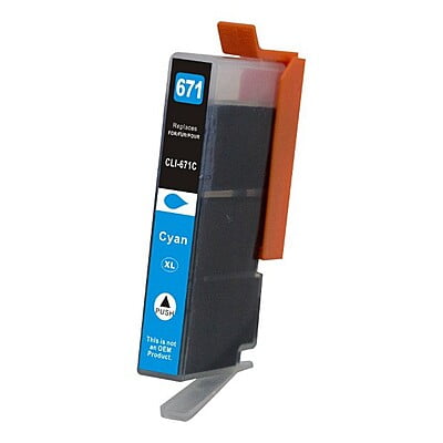 CLI-671XL Cyan Premium Compatible Canon Inkjet Cartridge