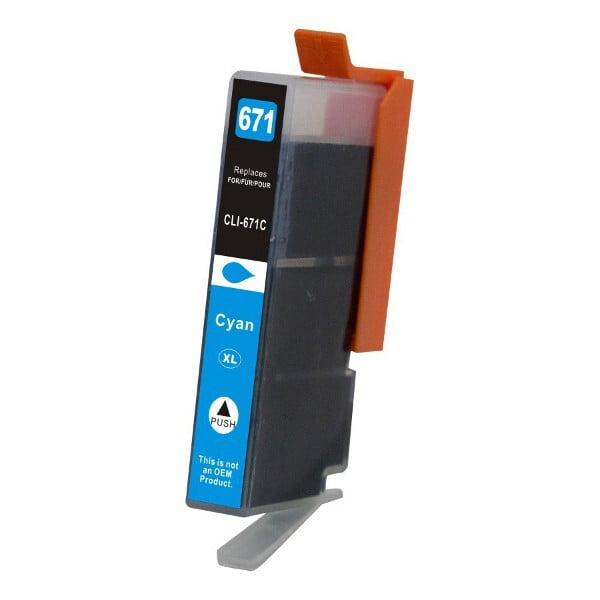 CLI-671XL Cyan Premium Compatible Canon Inkjet Cartridge