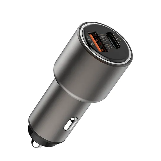 WiWU PC100 Mini Car Charger 18w Fast Charger USB-C