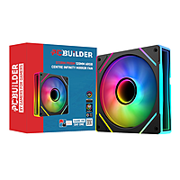 PCBuilder STORM PRISM 120mm ARGB Fan - Black