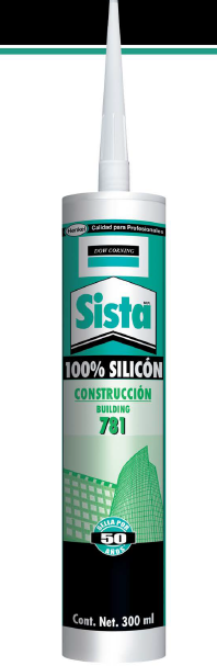 SILICON TRANSPARENTE SISTA 781 300ML