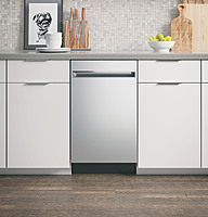 GE Profile™ PDT145S ENERGY STAR® 18" ADA Compliant Stainless Steel Interior Dishwasher with Sanitize Cycle GE Profile™ PDT145S ENERGY STAR® 18" ADA Compliant Stainless Steel Interior Dishwasher with Sanitize Cycle
