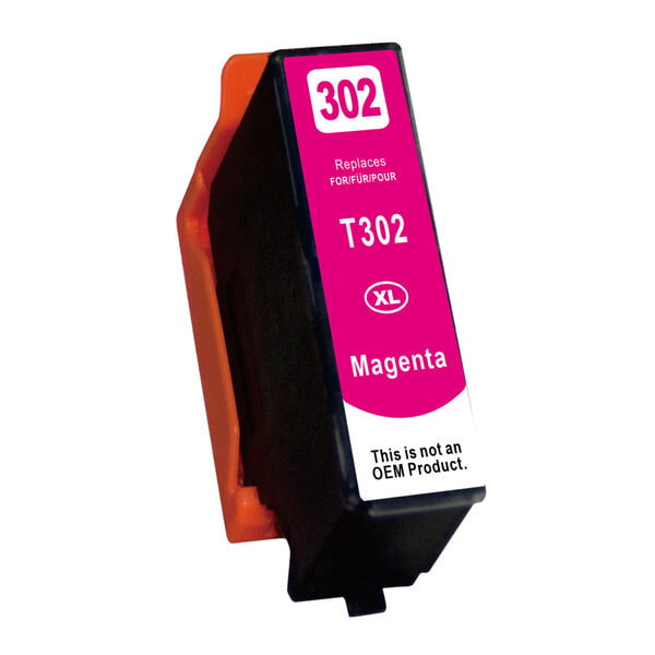 302XL Premium Magenta Compatible epson Inkjet Cartridge (Replacement for 302XL Magenta) 302XL Premium Magenta Compatible epson Inkjet Cartridge (Replacement for 302XL Magenta)
