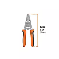 Pinza 6" pela cables, 30 a 20 AWG, TRUPER - PE-CA-62 / 103352