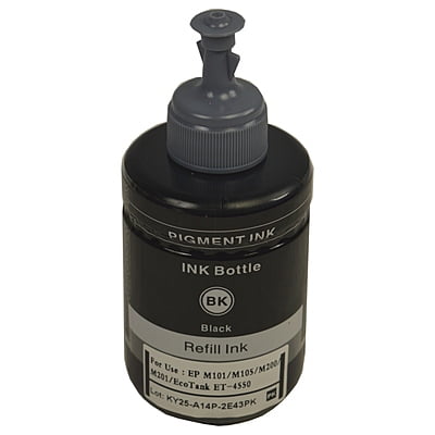 T774 Generic Pigment Black EPSON PRINTER INK Refill Bottle - (140ml)
