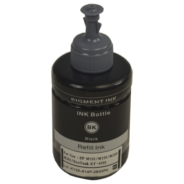 T774 Generic Pigment Black EPSON PRINTER INK Refill Bottle - (140ml)