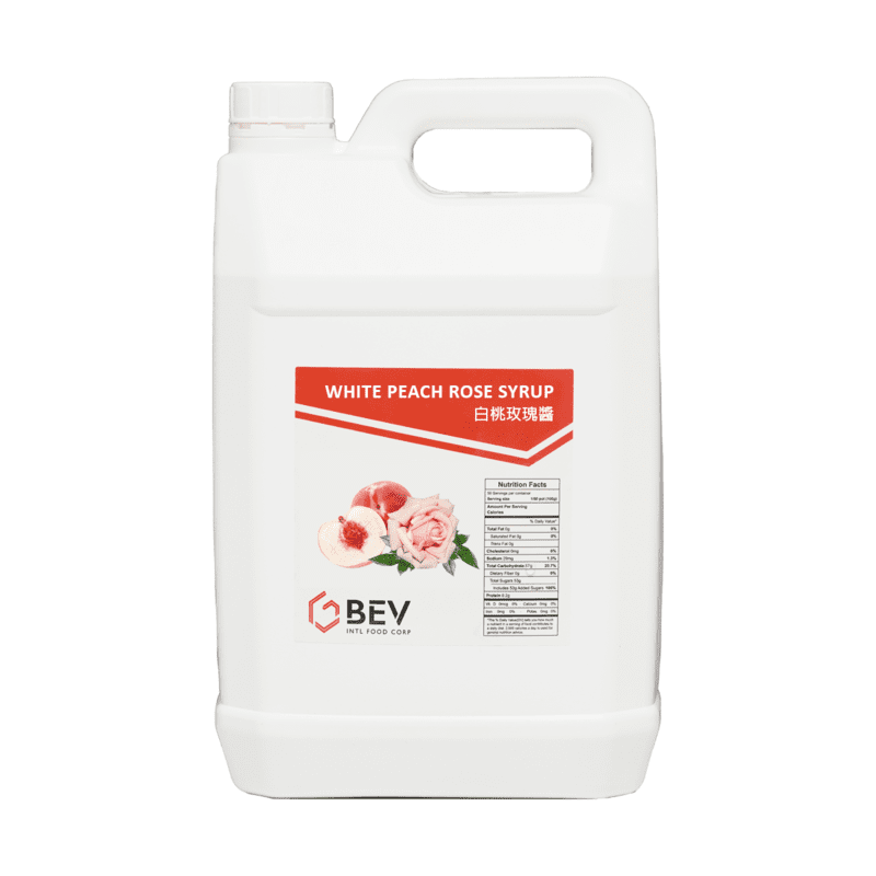 SYRUP-White Peach Rose