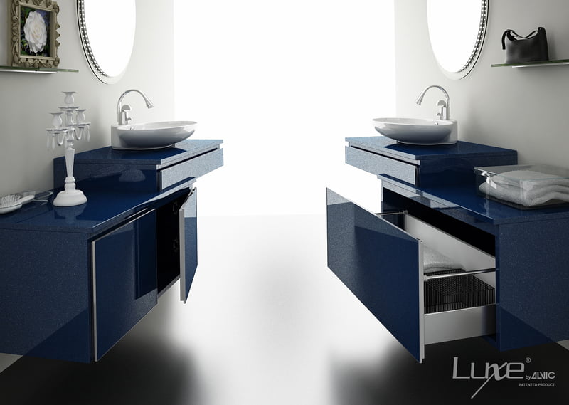 Luxe Panels C3-PEARL EFFECT COBALTO