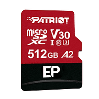 Patriot EP V30 A2 512GB Micro SDXC Memory Card (Without Adapter)