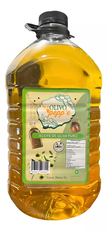 PEPP'E ACEITE DE OLIVO PURO 5 LT