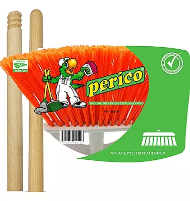 PERICO ESCOBA ABANICO VINILO GRANDE P250 1 PZA