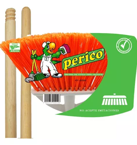 PERICO ESCOBA ABANICO VINILO GRANDE P250 1 PZA