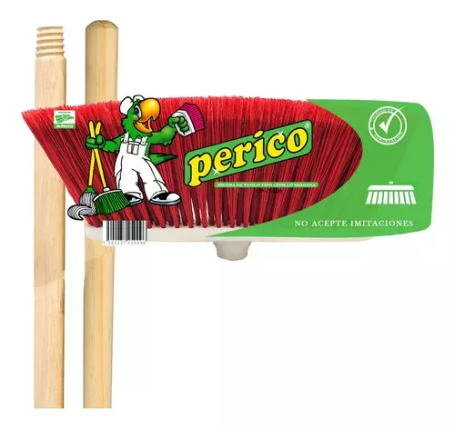 PERICO ESCOBA CEPILLO VINILO MEDIANO P140 1 PZA