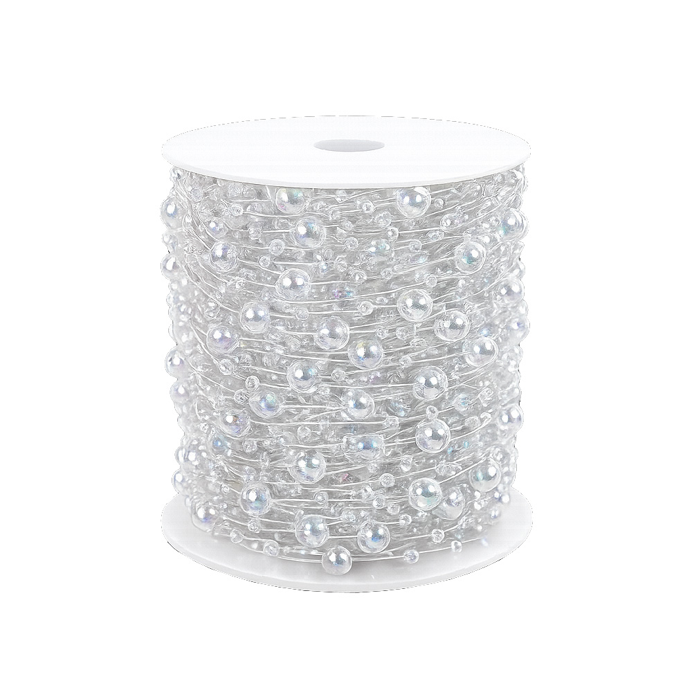 Perla Continua 8+3mm Transparente Iris RLx60mts Perla Continua 8+3mm Transparente Iris RLx60mts