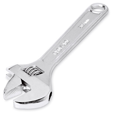 Llave ajustable (perico), cromado 12' Pretul - PET-12P / 21817