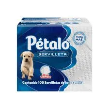 PETALO SERVILLETA 100 PIEZAS