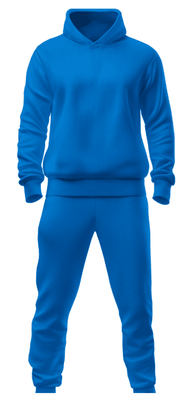 300gsm polycotton Plain MensTracksuit Two-Piece