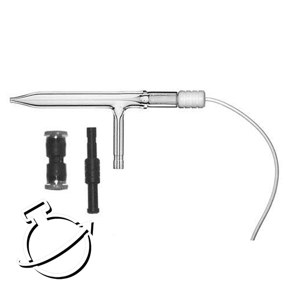 Pyrex Concentric Nebulizer K-Type 1mL/min 30psi, QD and AC Fittings Included
