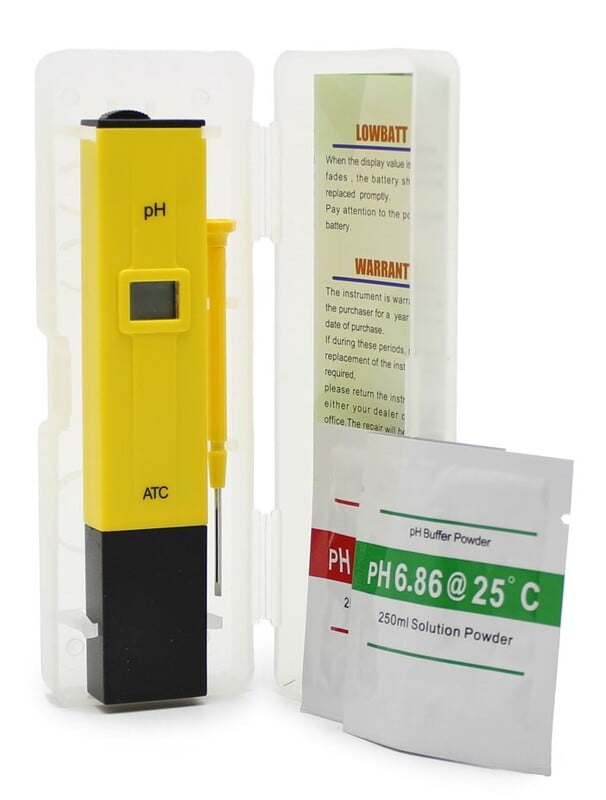 pH Meter with ATC