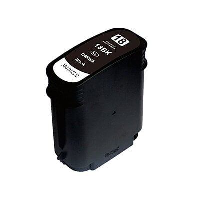 #18 BK High Yield Black Compatible HP Inkjet Cartridge
