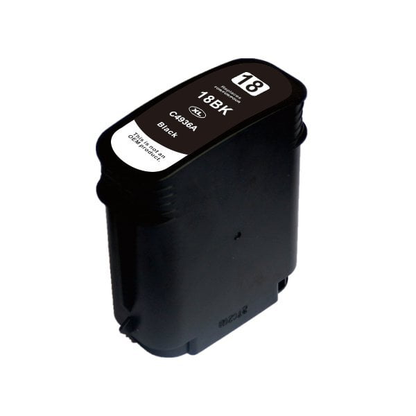#18 BK High Yield Black Compatible HP Inkjet Cartridge