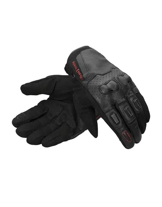ROYAL ENFIELD PHOENIX RIDING GLOVES BLACK XL ROYAL ENFIELD PHOENIX RIDING GLOVES BLACK XL
