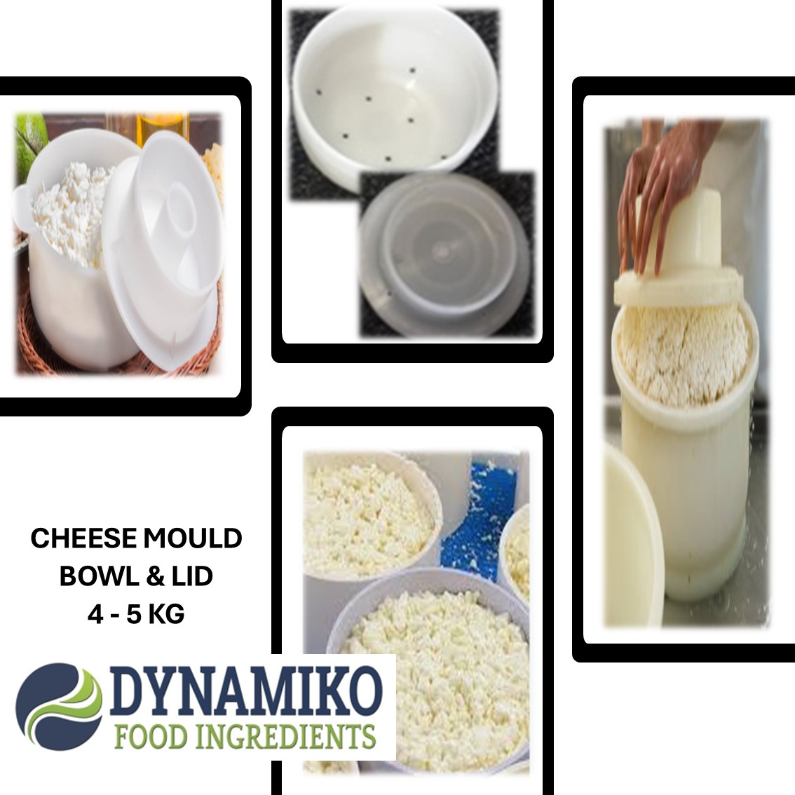 CHEESE MOULD BOWL LID ROUND