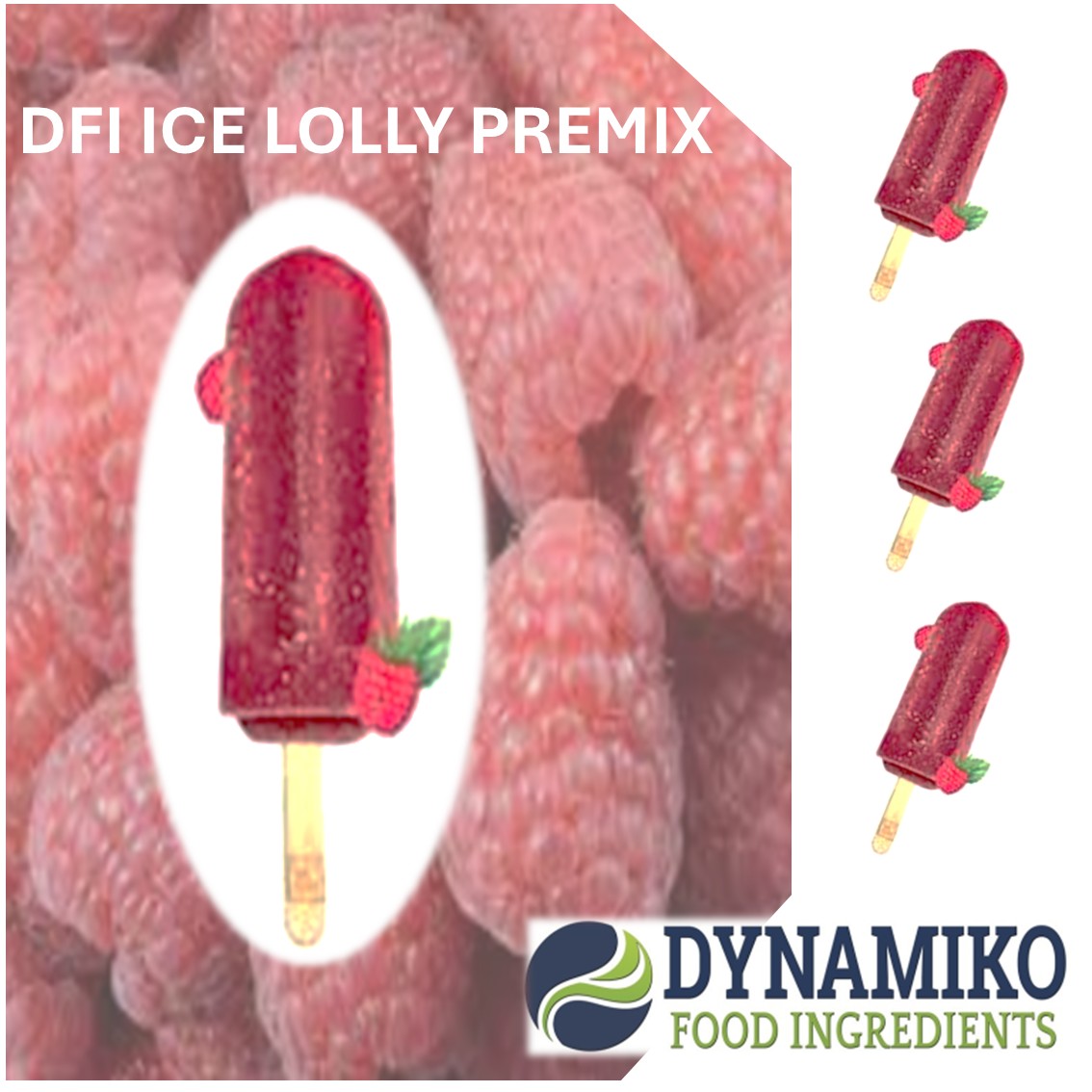 DFI Ice Lolly Premix - Easy-to-Make Ice Pops & Freezits