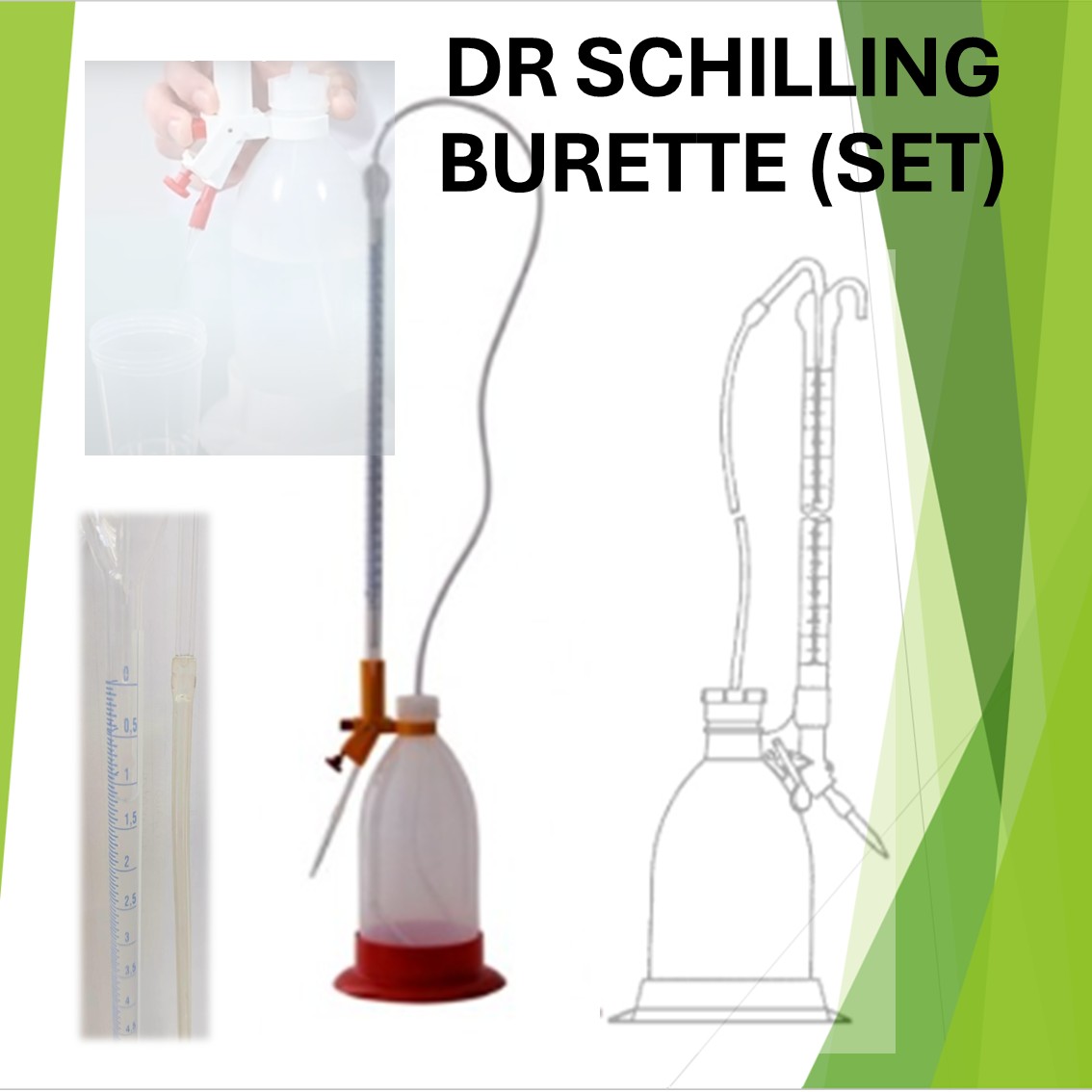 DR SCHILLINGS 10 ML BURETTE