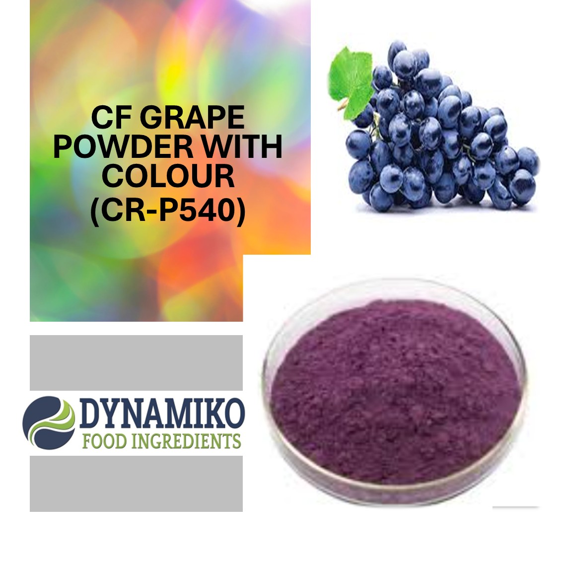 CF - GRAPE POWDER WITH COLOUR (CR-P540)