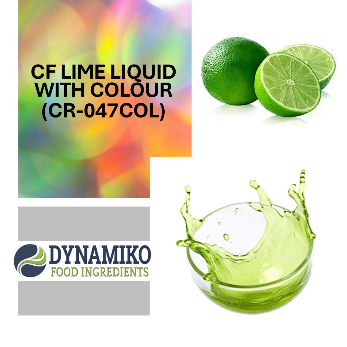 CF - LIME LIQUID FLAVOUR WITH COLOUR (CR-047)